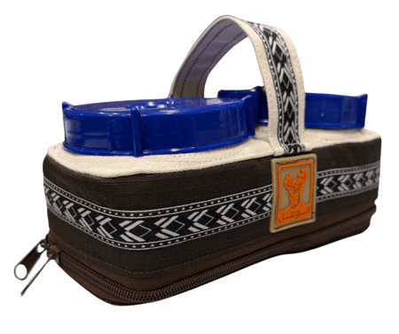 علب برطمان مع جراب النوماس