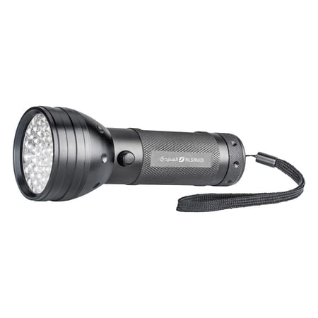 كشاف العقارب اضاءة بنفسجية، كشاف ليد، اسود، 51 لمبة