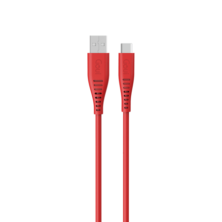 قوي - كيبل سيليكون USB تايب سي - 1.5 متر