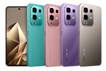 انفنكس نوت 50 اكس 5جي 8 جيجا 256 جيجا