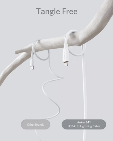 كيبل ايفون انكر يدعم الشحن السريع PD بتقنية عالية