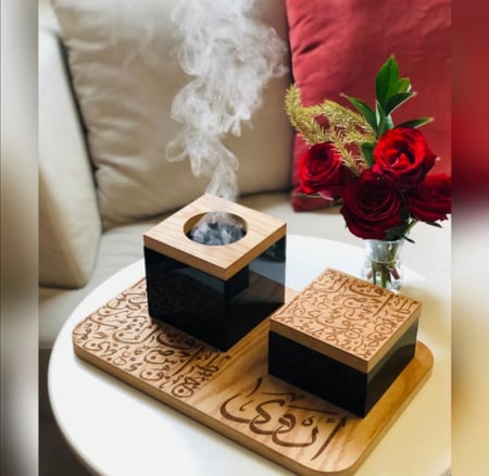 مبخرة الحرف العربي تصميم حسب الطلب