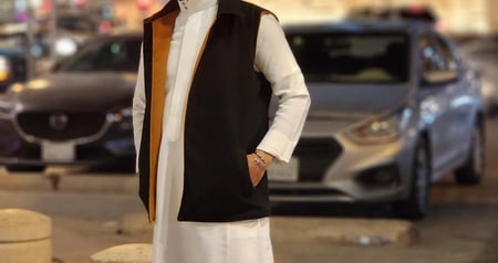 سديري جوخ اسود _ جملي