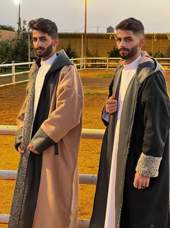 فروه دبل فيس مع شال متجر مارفن