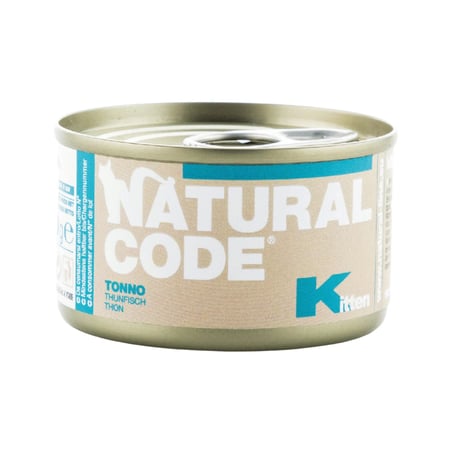 معلبات بالتونة للقطط الصغيرة ناتشورال كود 85g