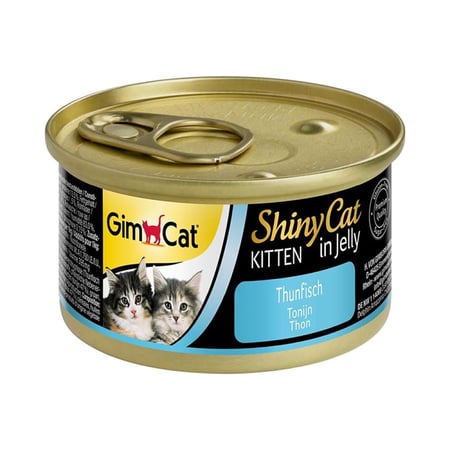 جيم كات معلبات طعام رطب للكيتن بالتونة في الجيلي 70ج