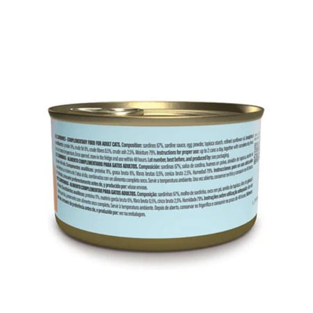 شيزر معلبات طعام رطب للقطط بالسردين باتيه 70ج