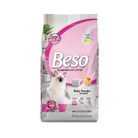 رمل بيسو برائحة بودة الأطفال - أحجام مختلفة