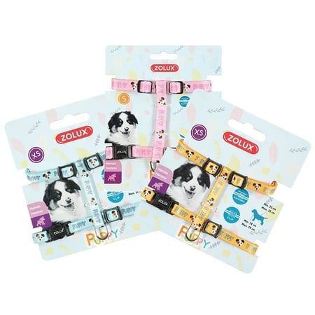 زولكس صدرية نايلون للكلاب الصغيرة قابلة للتعديل - زهري