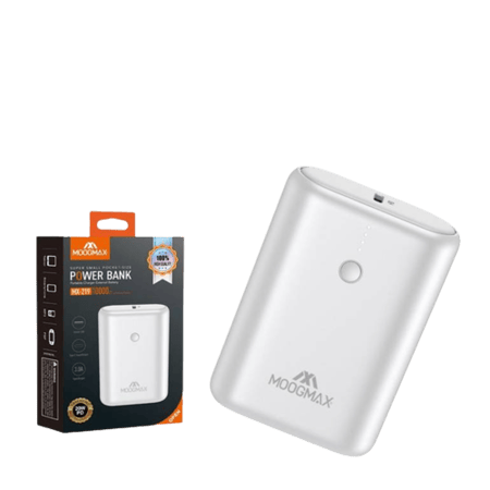 باور بانك بمنفذين USB و PD