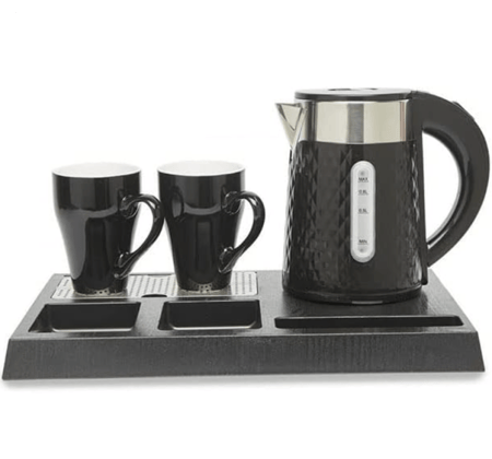 طقم فنادق… غلاية مع ثنين كوب سراميك