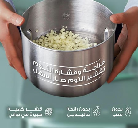 فرامة ستيل ب 3 أوعية 3 لتر 700 واط