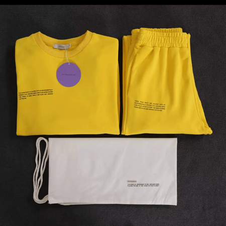 طقم بلوفر وبنطلون ماركة pangaia