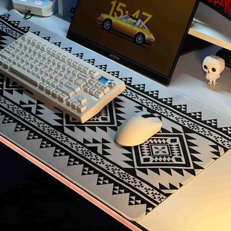 ماوس باد سدو ابيض - white sdo MousePad