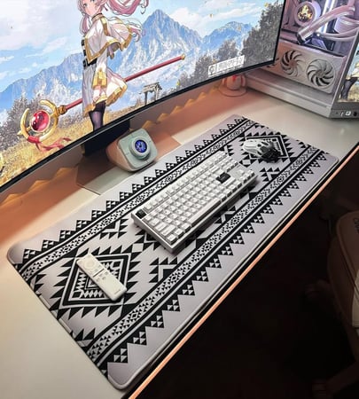 ماوس باد سدو ابيض - white sdo MousePad