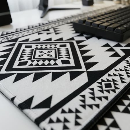 ماوس باد سدو ابيض - white sdo MousePad