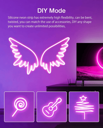 شريط إضاءة نيون ذكي SMART NEON ROPE LIGHT