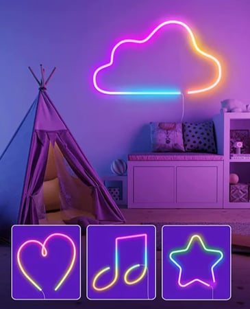 شريط إضاءة نيون ذكي SMART NEON ROPE LIGHT