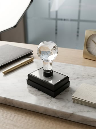 ختم كريستال حبر ذاتي  4 لون