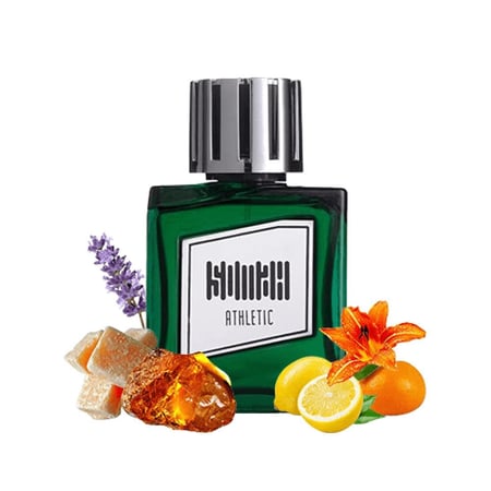 عطر سومة الرياضي الأخضر بيرفيوم للرجال - 100 مل