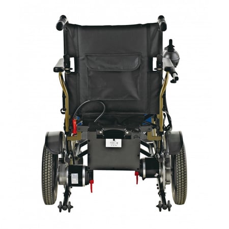 كرسي متحرك كهربائي عريض 51 سم للأوزان الثقيلة