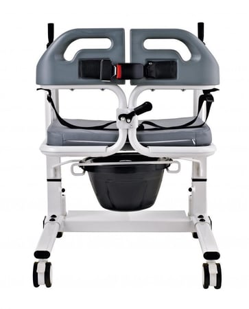 كرسي حمام متحرك ورافعة للمرضى كهربائي مطور 51سم