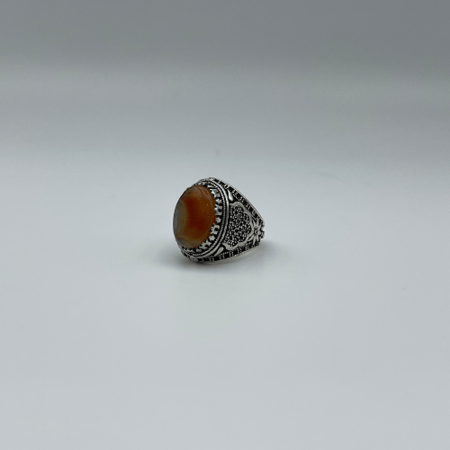 خواتم فضة رجالى عقيق