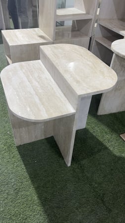 طاولة رخام ترفنتينو دورين 60*60