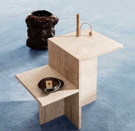 طاولة رخام ترفنتينو دورين