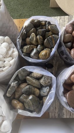 حجر زينة بني لمعة 10 كيلو