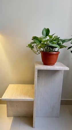 طاولة رخام ترفنتينو دورين