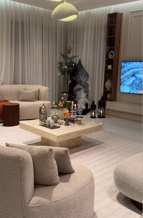 طاولة رخام ترفنتينو 120*120 سم