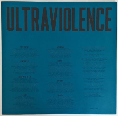 Lana Del Rey - Ultraviolence