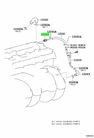 بلف تبخير هايلكس 2006/2015