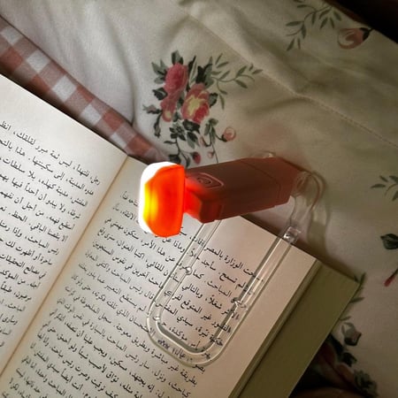 اضاءة للقراءة (وردي)
