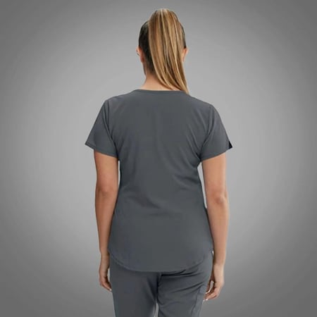 بلوزة سكيتشرز لون رمادي | pewter