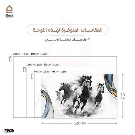 لوحة كانفس بالرسم التجريدي