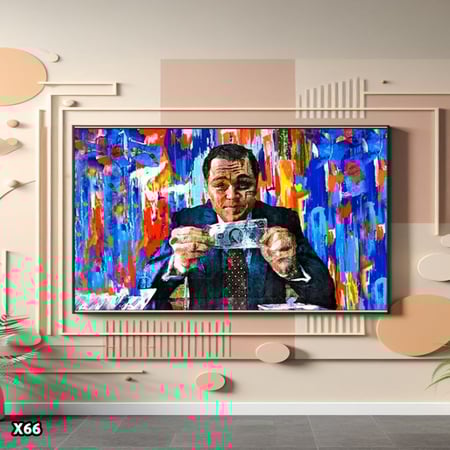 لوحة كانفاس wall of wall street