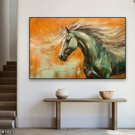 لوحة كانفس خيل