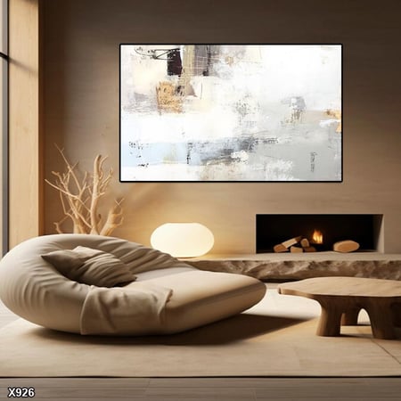 لوحة كانفس رسم تجريدي