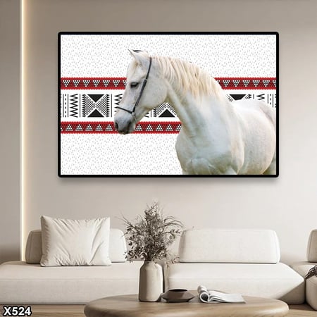 لوحة كانفس خيل