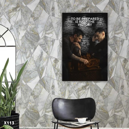 لوحة كانفس ميسي وكريستيانو