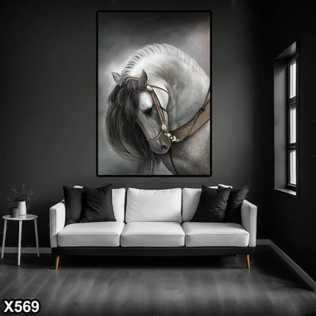 لوحة كانفس خيل