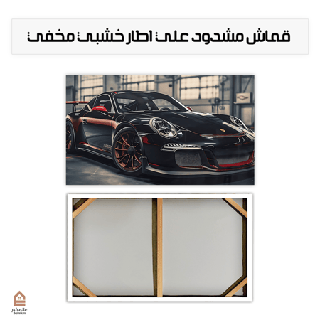 لوحة كانفس بورش 911 GT3RS