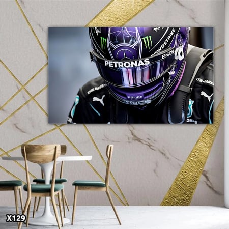 لوحة كانفاس لويس هاميلتون