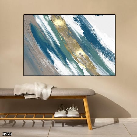 لوحة كانفس رسم تجريدي