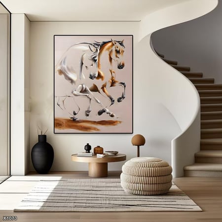 لوحة كانفس خيل