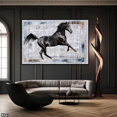 لوحة كانفس خيل