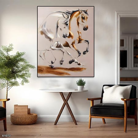 لوحة كانفس خيل