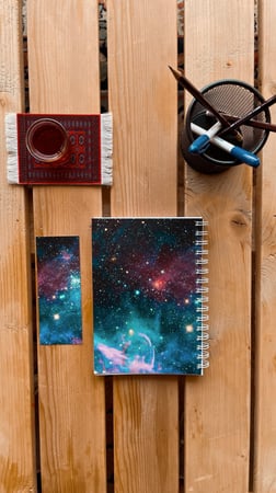 دفتر رحلة فضاء .